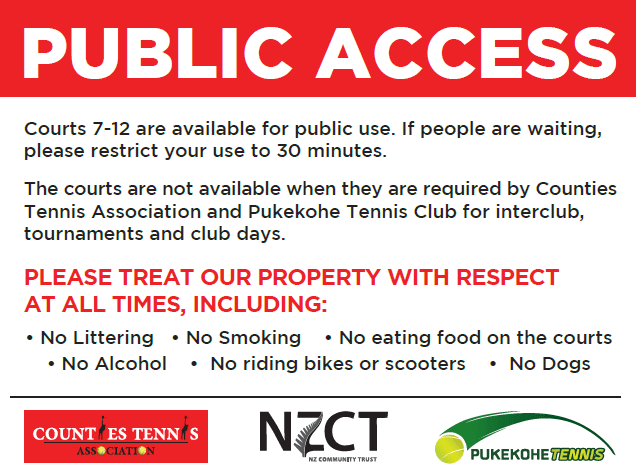 Bombay Tennis Club Playing Surface - Tennis Courts in Counties, New Zealand